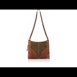 Mayle Billie Bag in Green and Brown